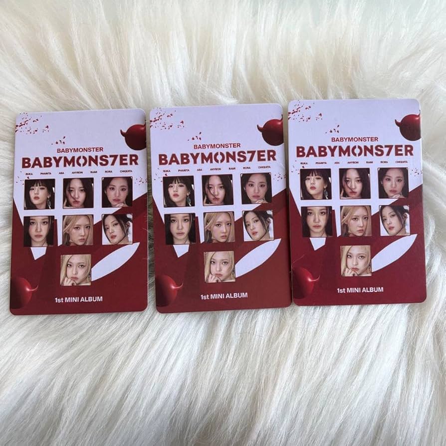 BABYMONSTER ベビモン　DRIP weverse 当選　トレカ　パリタ BABYMONSTER ベビモン DRIP weverse 当選 トレカ パリタ